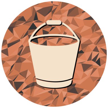 Bir bardak kahvenin vektör çizimi