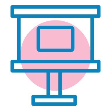 masaüstü ekran vektör simgesi