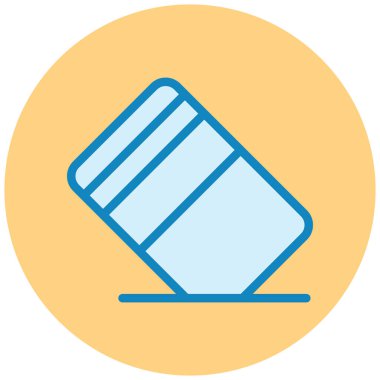 Kalem. Web simgesi basit illüstrasyon