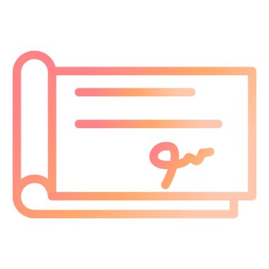 Modern simge vektör illüstrasyonunu işaretle 