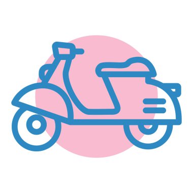 Mobilet. Web simgesi basit illüstrasyon