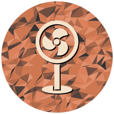 fan simgesi vektör illüstrasyonu