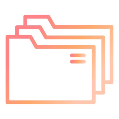 Dizinler modern simge vektör illüstrasyonu 