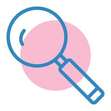 Ara. Web simgesi basit illüstrasyon