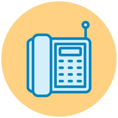 Telefon. Web simgesi basit tasarım