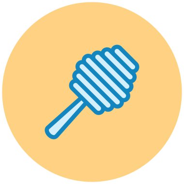 Tatlım. Web simgesi basit illüstrasyon