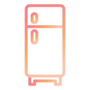 buzdolabı vektör simgesi çizimi