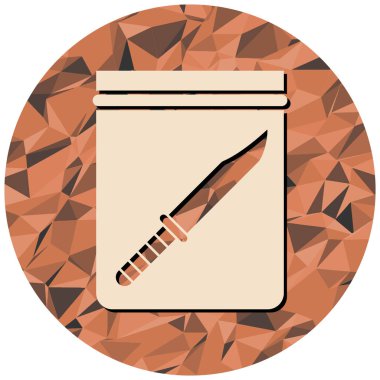 Basit vektör illüstrasyonu, web simgesi 