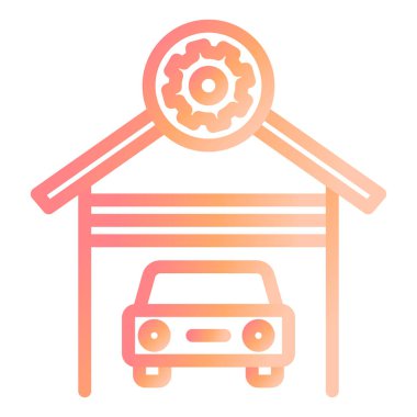 Araba garajı. Basit tasarım