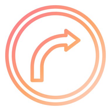 ok simgesi vektör illüstrasyonu