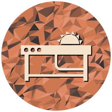 Modern b 'nin vektör illüstrasyonu eksik simgesi