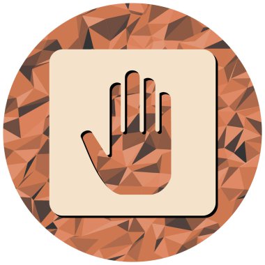 Web simgesinin bir jesti ile el ele