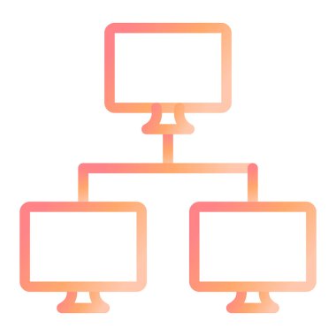 Ağ web simge vektör çizim