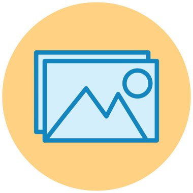 Resim. Web simgesi basit tasarım