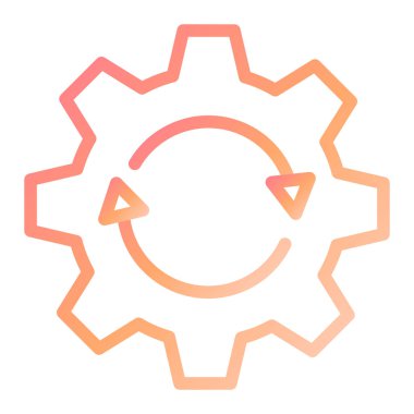 Güncelleme. Web simgesi basit illüstrasyon