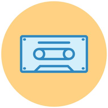 bant, kaset ve kayıt vektör simgesi