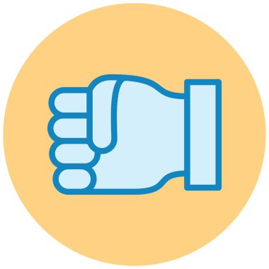 Elini ver. Web simgesi basit illüstrasyon