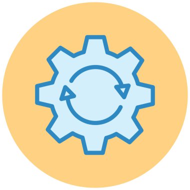 Ayarlama. Web simgesi basit illüstrasyon