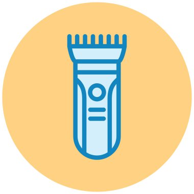 Saç kurutma makinesi. Basit resimleme