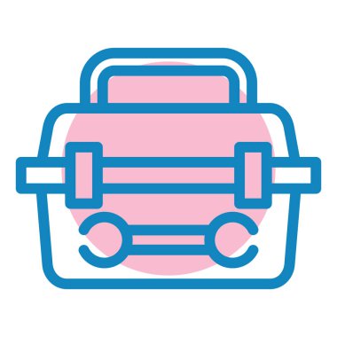 tolbox simgesi, vektör illüstrasyonu basit tasarım