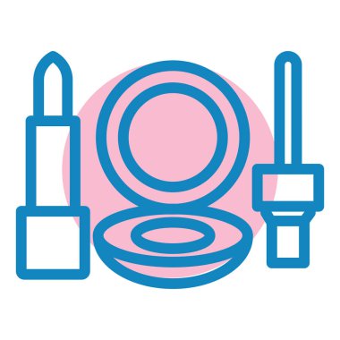 Ruj izi. Web simgesi basit illüstrasyon