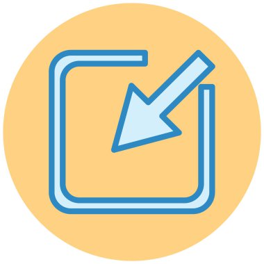 İndir. Web simgesi basit illüstrasyon