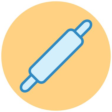 Rolling Pin. Basit illüstrasyon