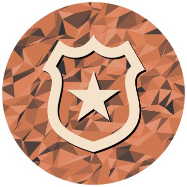 Yıldız vektör simgesi. Düz çizim. 10 dosya.