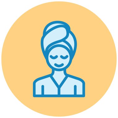 avatar. Web simgesi basit illüstrasyon