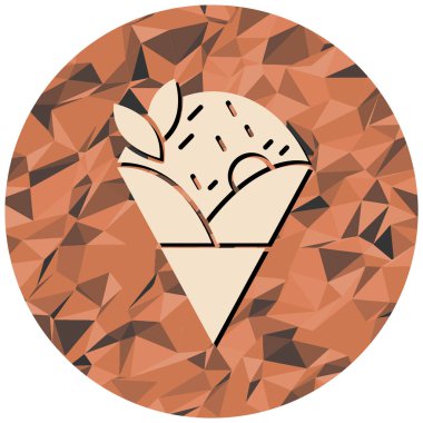 Şirin bir kedinin vektör çizimi