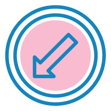 ok simgesi vektör illüstrasyonu