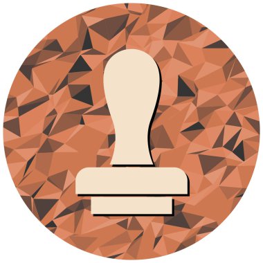 Pul simgesinin vektör illüstrasyonu