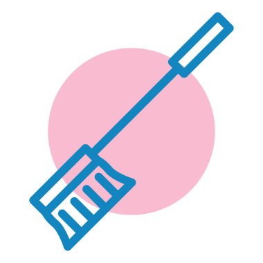 Boya fırçası. Basit resimleme