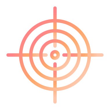 Modern simge vektör resimlemesini hedefle