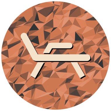 Tek bir simgenin vektör illüstrasyonu