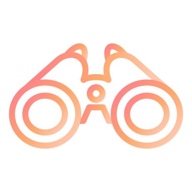 Dürbün. Web simgesi basit illüstrasyon 