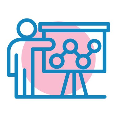 seo modern simgesinin vektör illüstrasyonu