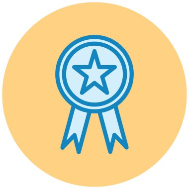 Ödül. Web simgesi basit illüstrasyon
