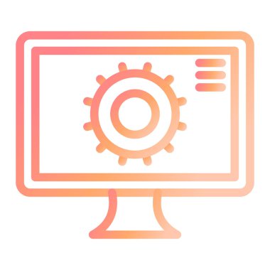 Özellikler. Web simgesi basit illüstrasyon 