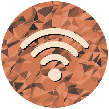wifi simgesi vektör illüstrasyonu
