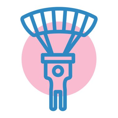 Basit bir simgenin vektör illüstrasyonu