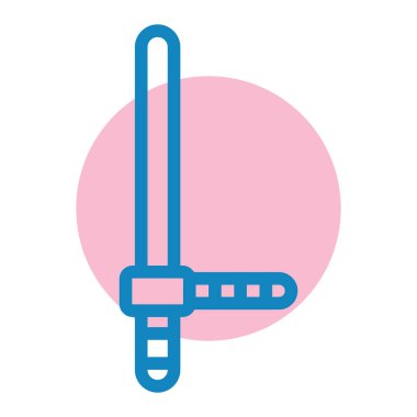 Yarasa. Web simgesi basit illüstrasyon