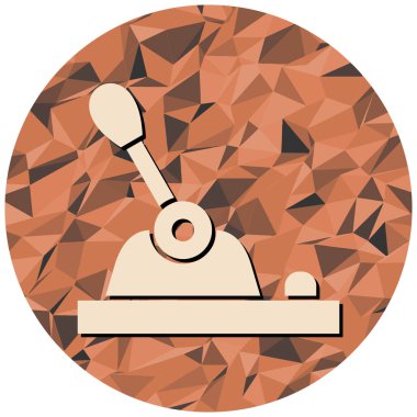 Modern simgenin vektör illüstrasyonu