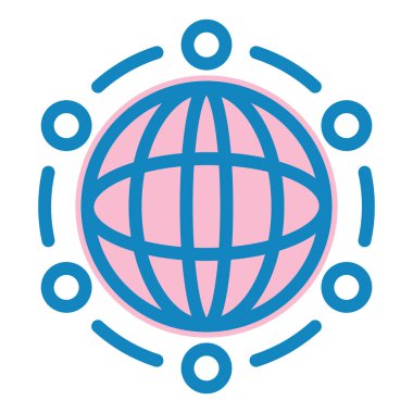 dünya web simgesi vektör illüstrasyonuName