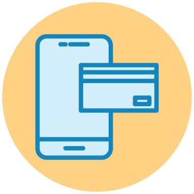 Kredi kartıyla. Web simgesi