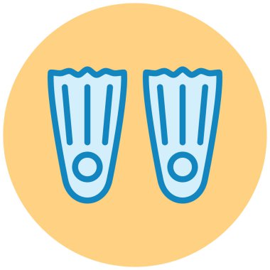 Paletler. Web simgesi basit illüstrasyon