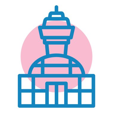 Bina. Web simgesi basit tasarım