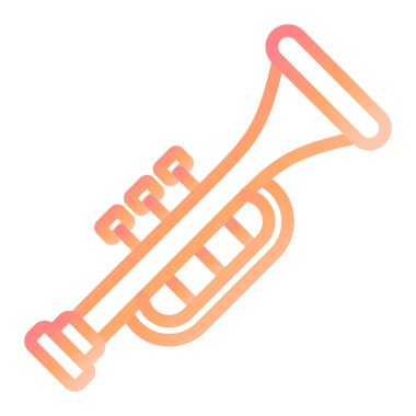 müzik aleti. Basit resimleme