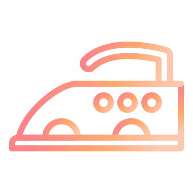 Mutfak havlusu ikon vektörü. İnce çizgi işareti. izole edilmiş sınır sembolü çizimi