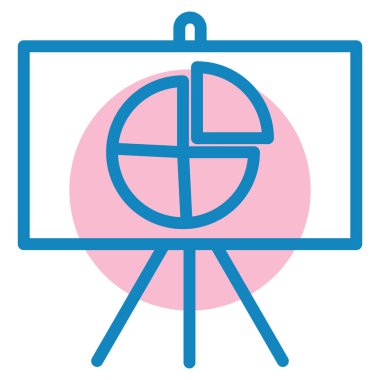 Çizelge. Web simgesi basit illüstrasyon